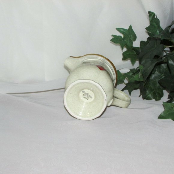 Mikasa Strawberry Festival Stoneware Creamer EB801 Vintage Cottagecore - Picture 7 of 9